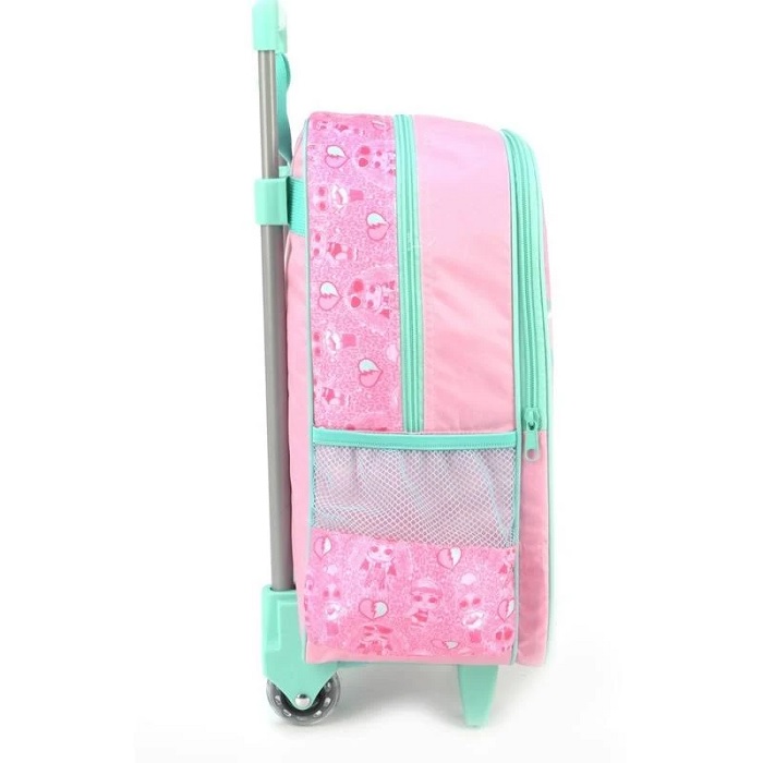 Mochila Com Rodinhas LOL Surprise Rosa Luxcel IC37985LORA