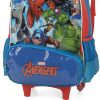 Mochila Com Rodinhas Luxcel Avengers Azul IC38015AG-AZ