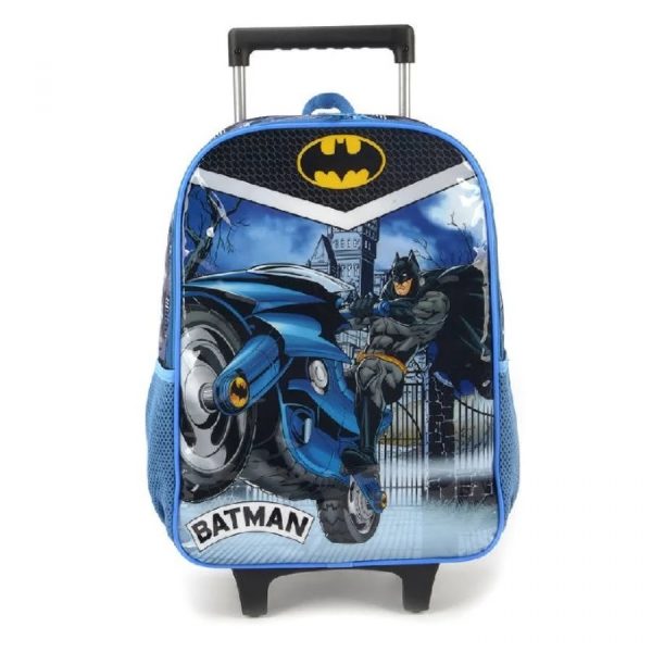 Mochila Com Rodinhas Luxcel Batman IC37922BMAZ