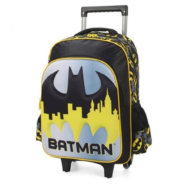 Mochila Com Rodinhas Luxcel Batman IC37952BM-AM