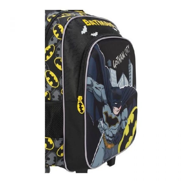 Mochila Com Rodinhas Luxcel Batman IC37952BM-PT