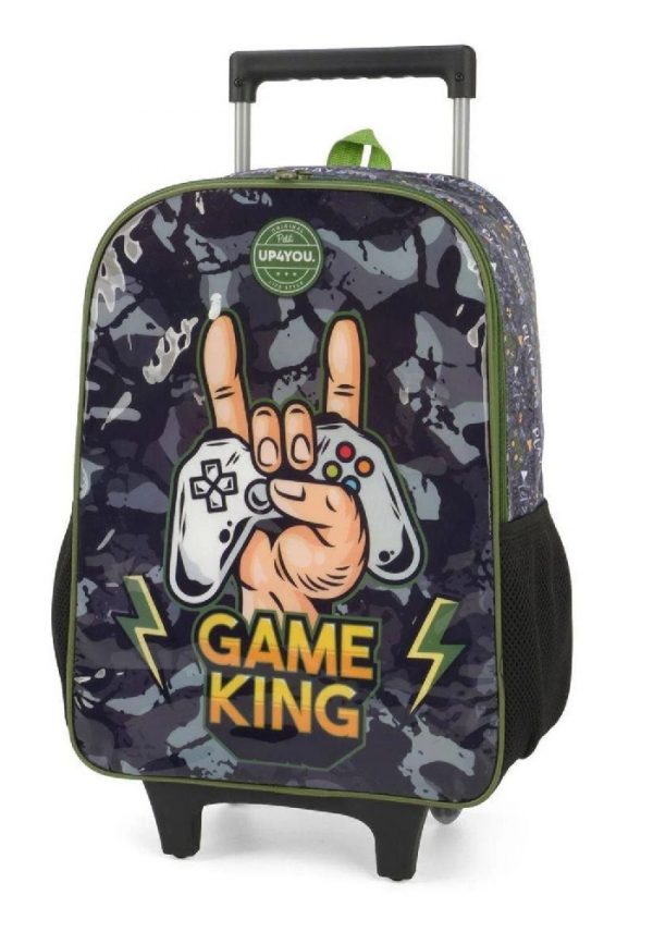 Mochila Com Rodinhas Luxcel Game King IC37642UP