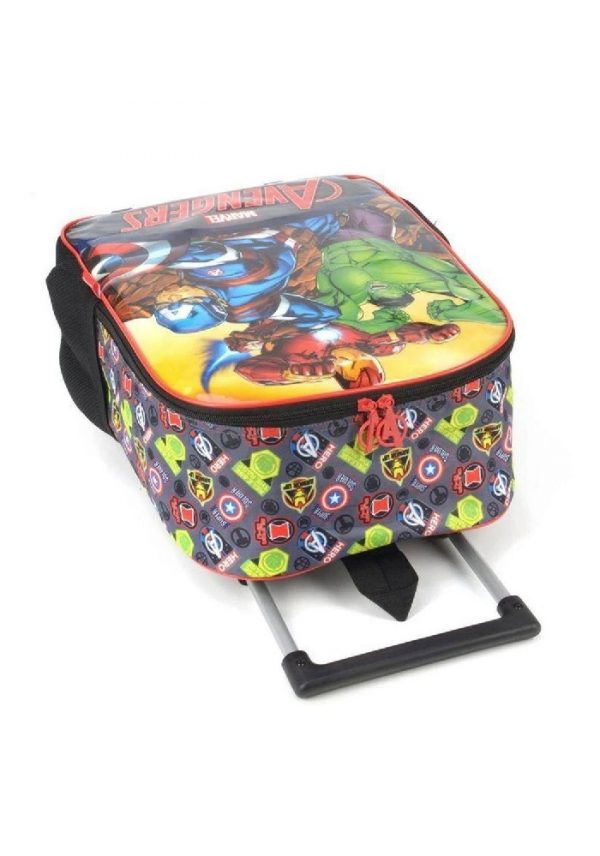 Mochila Com Rodinhas Luxcel Marvel Avangers IC38002AGPT