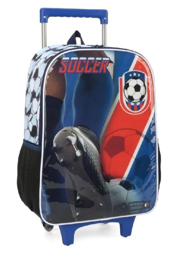 Mochila Com Rodinhas Luxcel Soccer IC37632FT-AZ