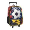 Mochila Com Rodinhas Luxcel Soccer Preto IC37632FT-PT