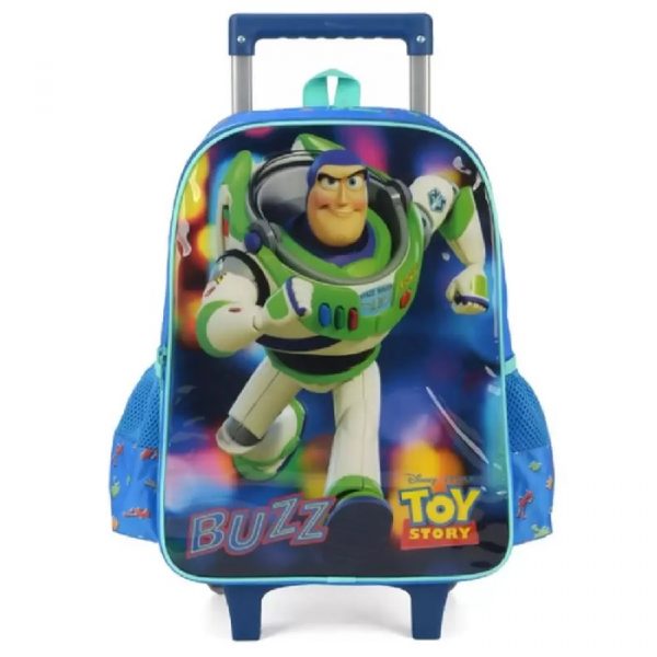 Mochila Com Rodinhas Luxcel Toy Story Verde IC37532TYVD