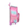 Mochila Com Rodinhas Luxcel UP4YOU Paetê Arco Íris IC37815UP