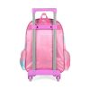 Mochila Com Rodinhas Luxcel UP4YOU Paetê Arco Íris IC37815UP