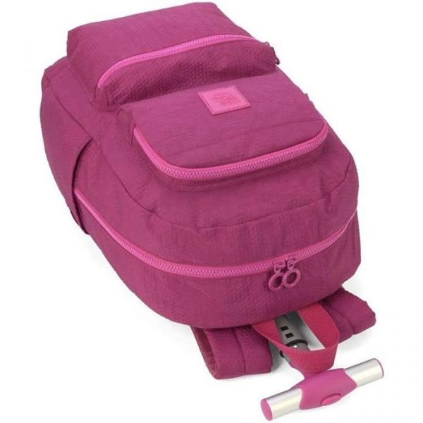 Mochila Com Rodinhas Luxcel UP4YOU Pink MC51617UPPK