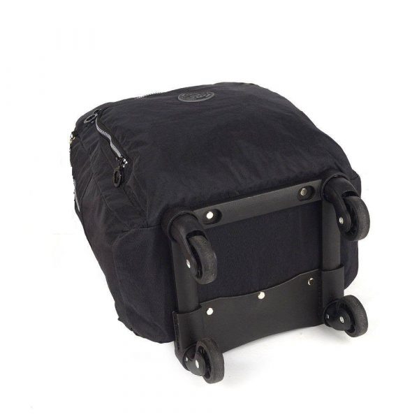 Mochila Com Rodinhas Maxlog UP4YOU Crinkle Preto Para Notebook - MC51555UPPT