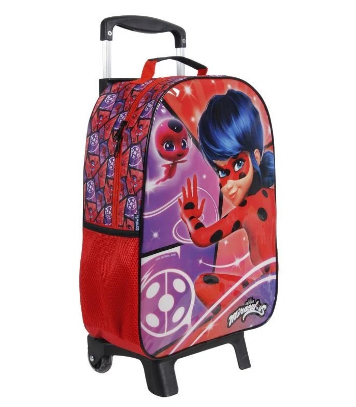 Lancheira Escolar Miraculous Ladybug Vermelha 12003 Dermiwil