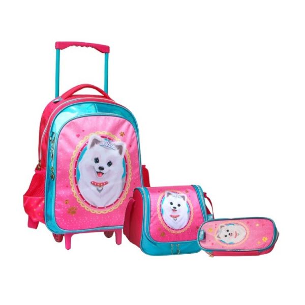 Mochila Com Rodinhas Yins Kids Pets Sortidos YS42120MC