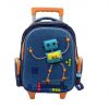 Mochila Com Rodinhas Yins KidsRobo/Foguete 3D Sortidos Mini YS42078MC