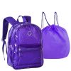 Mochila Costa Clio Style Transparente Neon For Girls CG3412