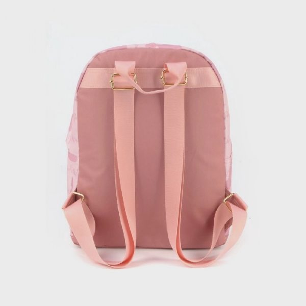 Mochila Costa Luxcel A Bela E A Fera Feminina Rosa MS46452PSRA