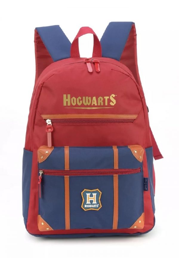 Mochila Costa Luxcel Harry Potter Hogwarts Vinho MJ48998HPVI