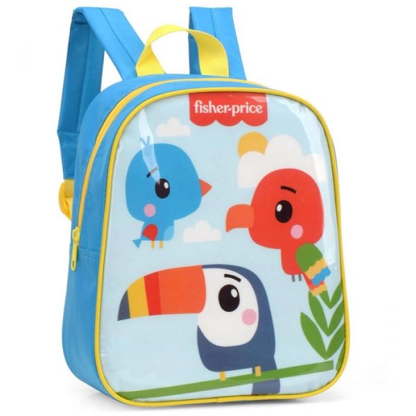 Mochila Costa Luxcel Mini Fisher Price Tucano Azul IS37451FSAZ