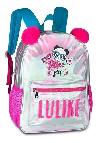 Mochila de Costas Clio Luluca Magic - LU2461 - Rosa - Luxgolden