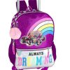 Mochila De Rodinhas Glitter Gang Arco Iris Clio CG2216