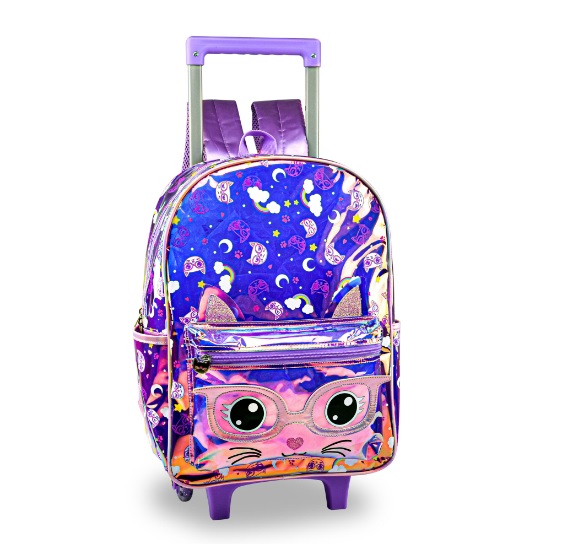 Mochila De Rodinhas Kit Holográfica Clio PH326KT/ LCW