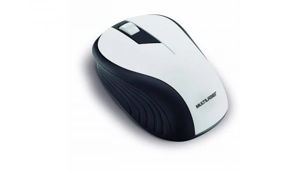 Mouse USB Sem Fio 1200DPI Branco MO216 Multilaser