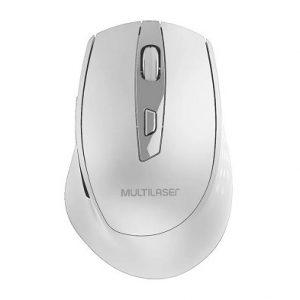 Mouse USB Sem Fio 1600DPI Branco MO317 Multilaser