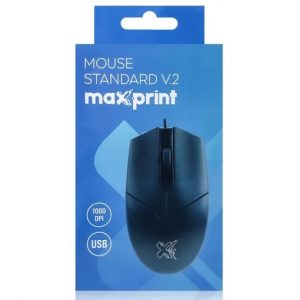 Mouse USB Standard V.2 1000DPI Preto Maxprint 606157