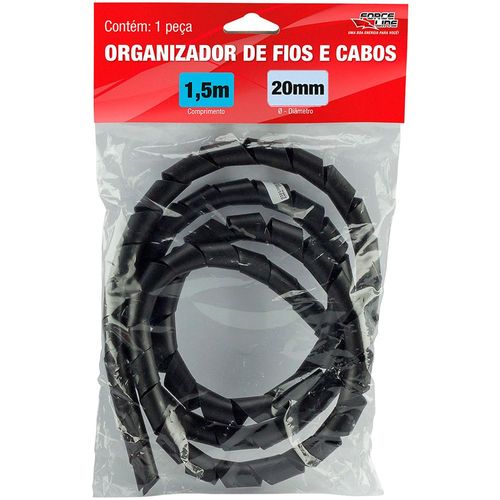 Organizador de cabos e fios - Espiral - WebStore