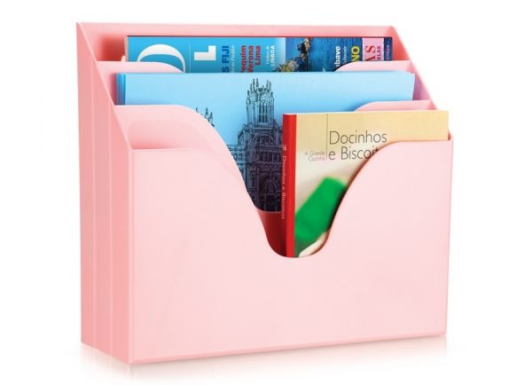 ORGANIZADOR MAXCRIL TRIPLO ROSA PASTEL 10170043