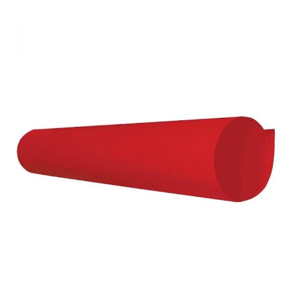 Papel Color Set Liso 48cmx66cm Vermelho - Kaz 23701