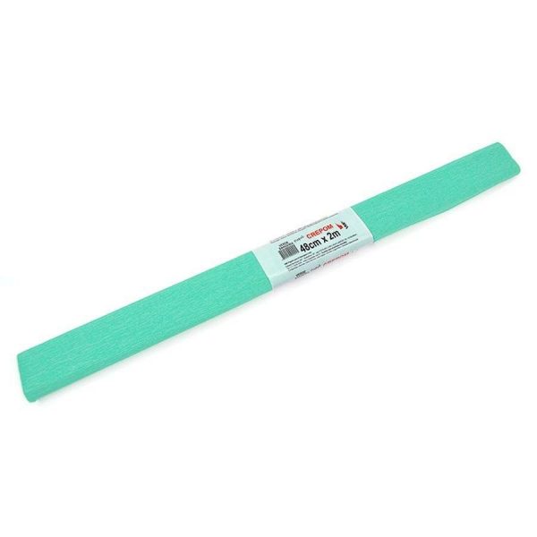 PAPEL CREPOM ENCERADO VMP CANDY VERDE PASTEL 48CMX2MTS PCT10