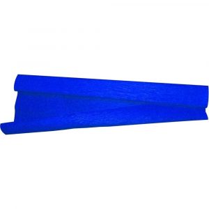 PAPEL CREPOM LISO VMP AZUL ROYAL 48CMX2MTS PCT10