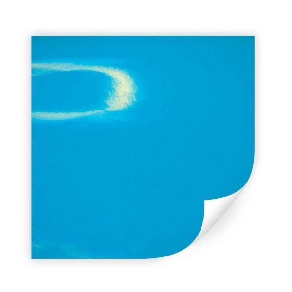 Papel Dobradura Espelho 50cmx60cm Azul Claro Vmp C40 Unidades Papelaria Criativa 5924