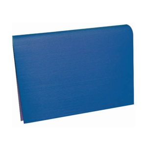 Papel Micro Ondulado 50 x 80cm Azul c/ 10 Folhas