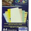 PAPEL OFF PAPER VERGE 180GRS VERDE A4 50F