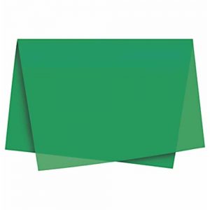 Papel Seda 48 x 60cm Verde Bandeira c/ 100 folhas