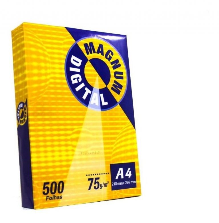 Papel Sulfite A4 Magnum Branco Resma 500 Folhas Papelaria Criativa 6262