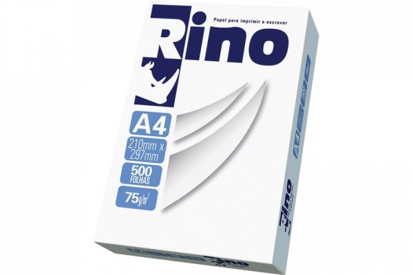 Papel Sulfite A4 Rino Branco 75grs 500fls Papelaria Criativa 6304