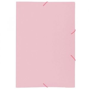 PASTA ABA ELASTICA PLASTICA ACP OFICIO FOSCA ROSA PASTEL 1421RS