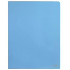 Pasta Catálogo Ofício Com 30 Plásticos Pastel Azul ACP 1538AZ