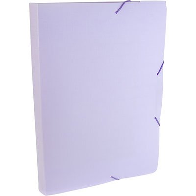 PASTA PLASTICA LOMBO 40MM ACP PASTEL ROXO 1424RX
