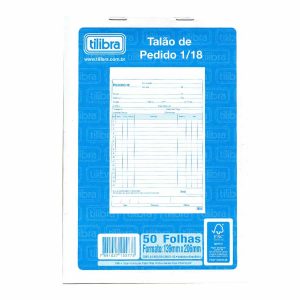 PEDIDO TILIBRA 1VIA 1/18 50FLS 139X209MM 155772 PCT20