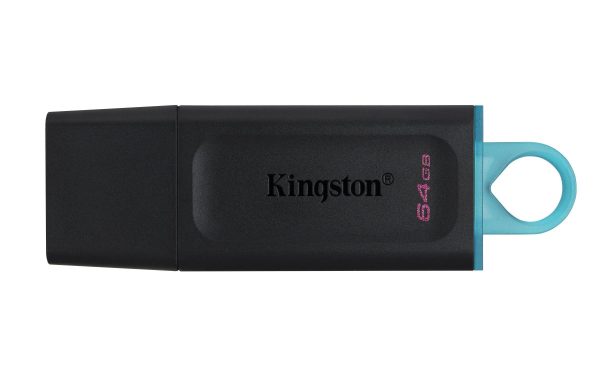 Pen Drive 64GB Kingston Data Traveler Exodia 3.2 Preto DTX