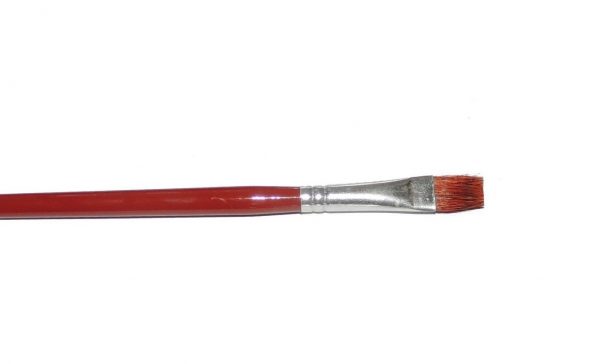 Pincel Acrilex Orelha de Boi 055 02 Longo Vermelho