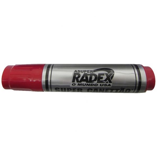 Pincel Atômico Radex Quadrado Vermelho