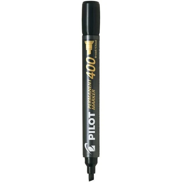 Rotulador Punta Redonda 1mm Rotuladores Pilot Permanentes SCA-100 - Lote 3 Unidades Punta 1mm Negro - Secado Rápido Rotulador Permanente Negro