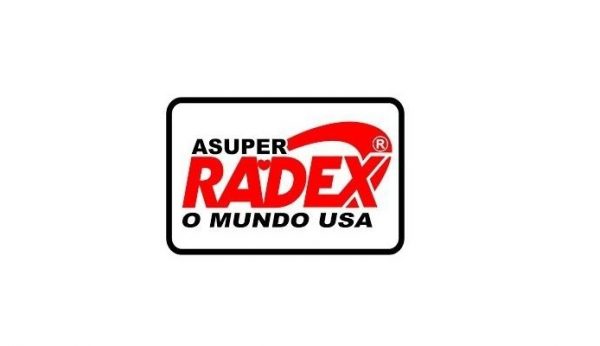 Pincel Marcador Permanente Radex Super Canetão Ponta 20mm Azul