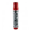 Pincel Marcador Permanente Radex Super Canetão Ponta 20mm Vermelho C/6 Unidades 2881