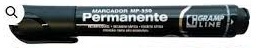 Pincel Marcador Permanente Recarregável MP-350 Preto - Gramp Line