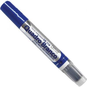 Pincel Marcador Quadro Branco c/ Refil Azul QB-218 - Gramp Line